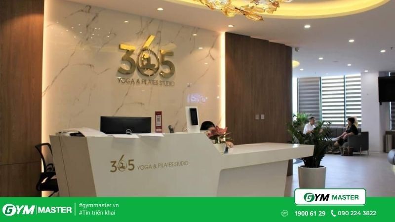Gym Master triển khai cho phòng tập 365 Yoga Pilates studio