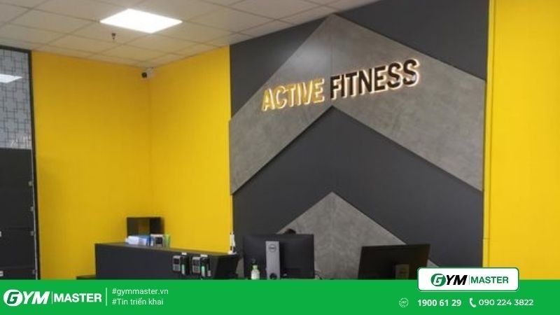Gym Master triển khai cho phòng tập Active Fitness