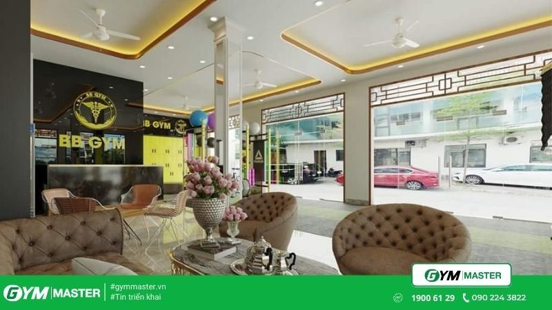 Gym Master triển khai cho phòng tập BB Gym