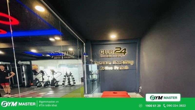 Gym Master triển khai cho phòng tập Club 24 Fitness & Yoga