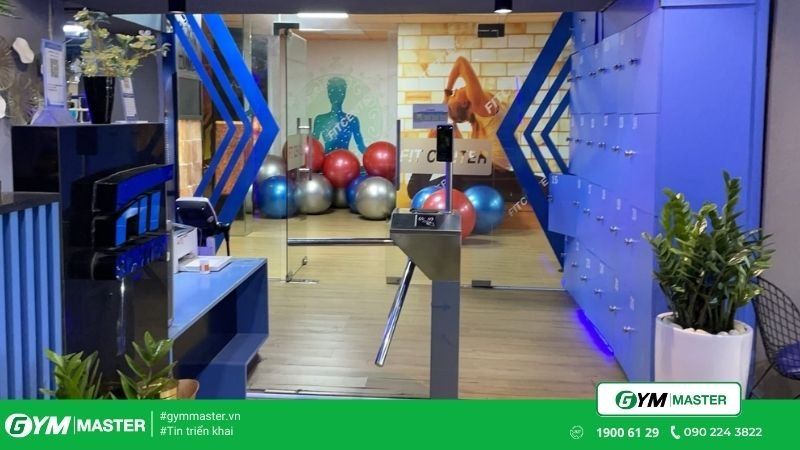 Gym Master triển khai cho phòng tập Fit Center
