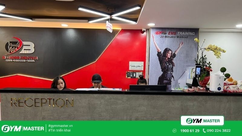 Gym Master triển khai cho phòng tập G-Boss Center