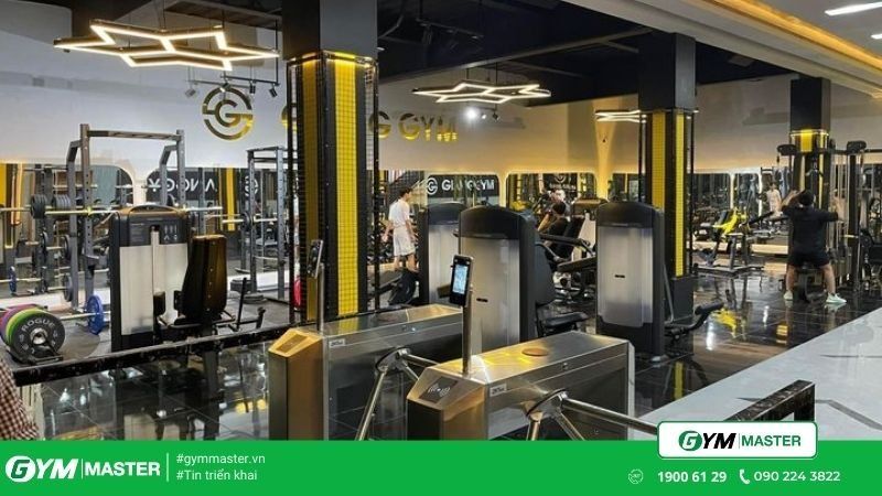 Gym Master triển khai cho phòng tập Giang Gym