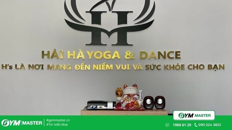 Gym Master triển khai cho phòng tập Hải Hà Yoga & Dances