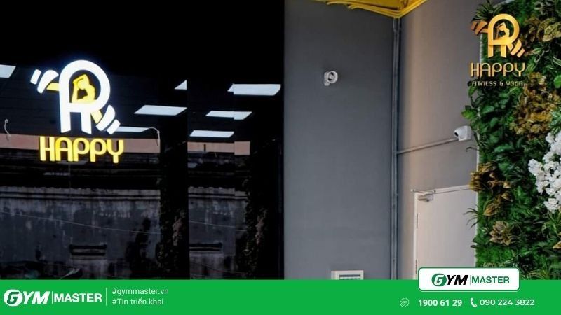 Gym Master triển khai cho phòng tập Happy Fitness & Yoga