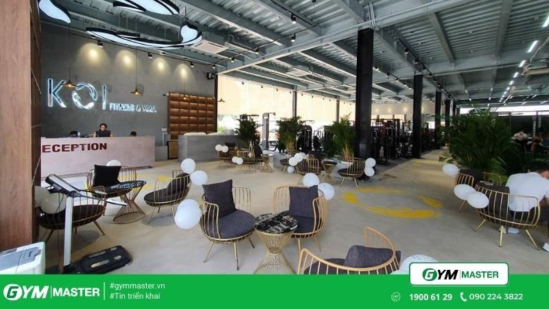 Gym Master triển khai cho phòng tập Koi Fitness & Yoga