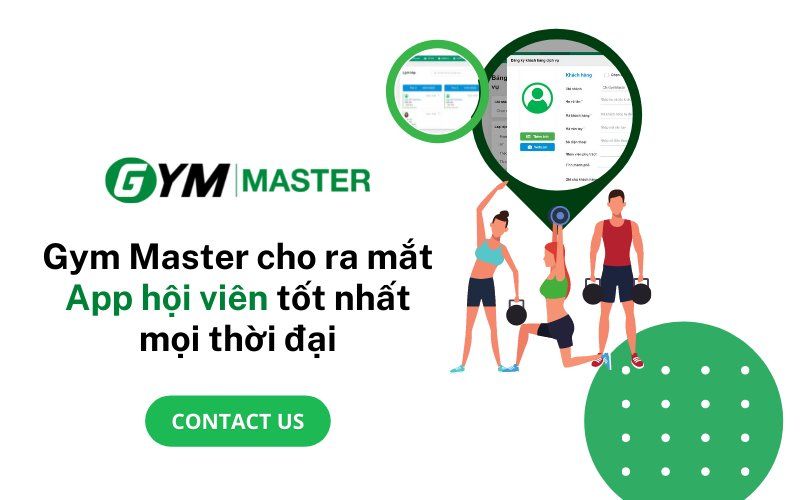 Gym Master cho ra mắt App hội viên tốt nhất mọi thời đại