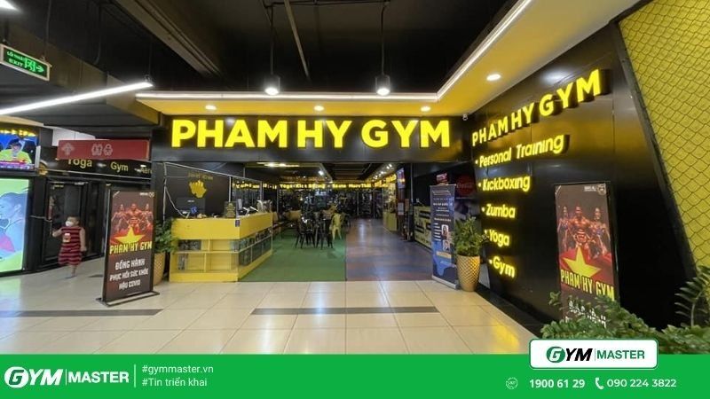 Gym Master triển khai cho phòng tập Pham Hy Gym