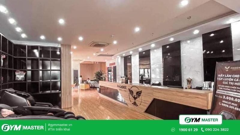 Gym Master triển khai cho phòng tập Phoenix Fitness & Yoga