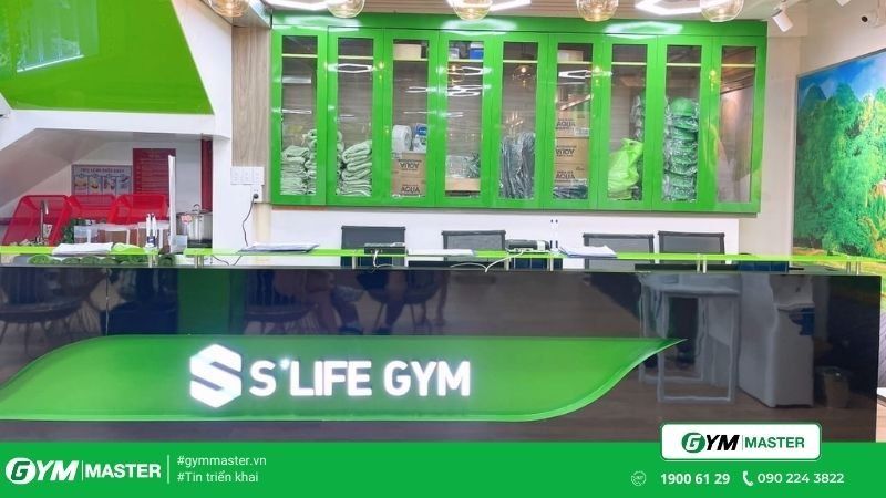 Gym Master triển khai cho phòng tập Slife Gym