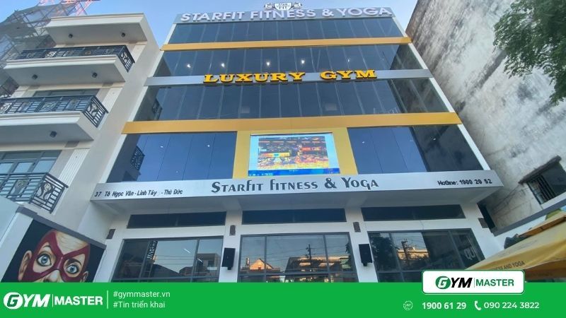 Gym Master triển khai cho phòng tập Starfit Fitness & Yoga