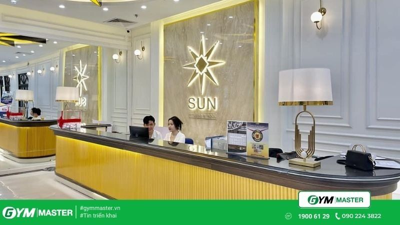 Gym Master triển khai cho phòng tập Sun Fitness & Poor