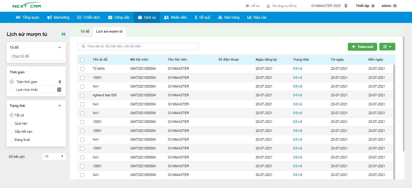 Phần mềm cho phòng tập Gym Master giúp gì cho phòng tập?