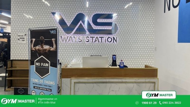 Gym Master triển khai cho phòng tập Way Station