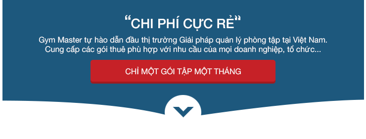 BÁO GIÁ PHẦN MỀM QUẢN LÝ PHÒNG TẬP GYM MASTER